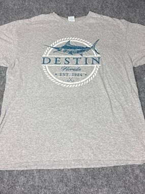 Delta Gray Destin Florida Graphic Tee